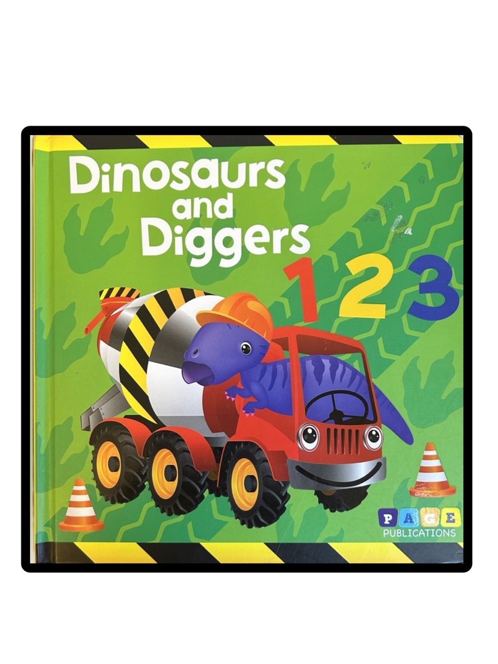 BUNDLE & SAVE 🎉 Dinosaurs and Diggers 123 Large Board Book